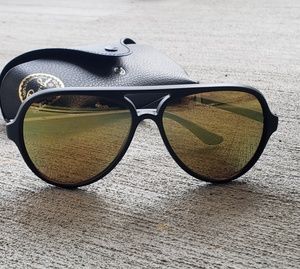Ray Ban Cats 5000 Black Frame Sunglasses